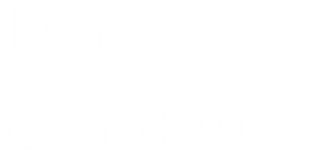 Sandwirt logo weiß